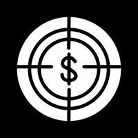 Economic Target Vector Icon