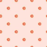 Grapefruit Seamless Pattern Design vector