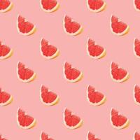 Slices Of Citruses Seamless Vector Pattern Design