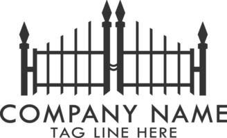 Fence Iron logo vector