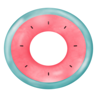 Lifebuoy ring and swimming ring illustration. png