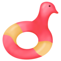 Lifebuoy ring duck and swimming ring illustration. png