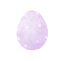 Pascua de Resurrección huevo acuarela png