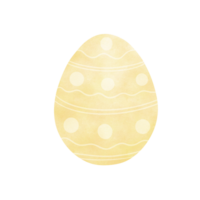 Pascua de Resurrección huevo acuarela png