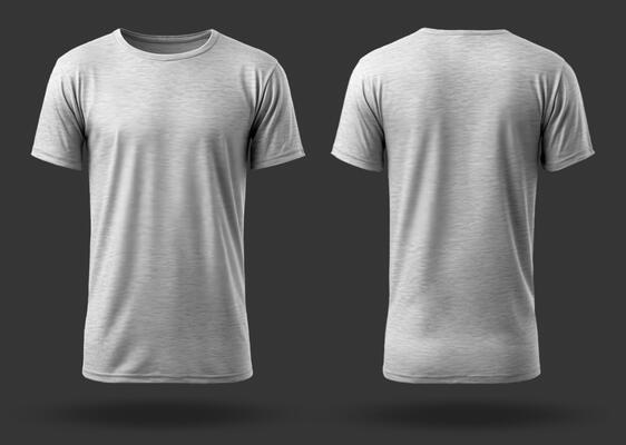 Gray T Shirt Template Stock Photos, Images and Backgrounds for Free ...