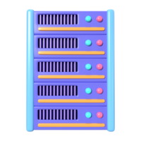 Server 3D Illustration Icon png