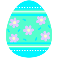 vår säsong påsk söt pastell minimal blommor mönster påsk ägg jaga png