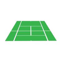 tenis Corte icono logo vector diseño modelo