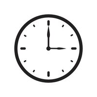 O'clock icon vector design template