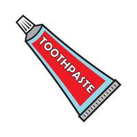 toothpaste icon logo vector design template