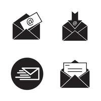 message icon logo vector design template