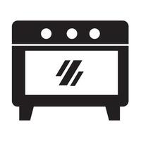 horno icono logo vector diseño modelo