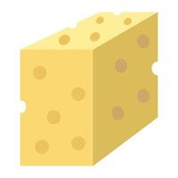 queso icono logo vector diseño modelo