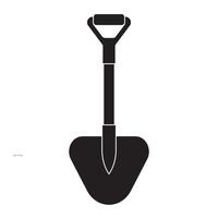 Sand shovel icon logo vector design template