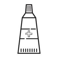ointment icon logo vector design template