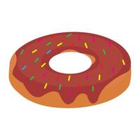 rosquillas icono logo vector diseño modelo