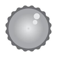 bottle cap icon logo vector design template