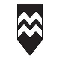 military rank icon logo vector design template