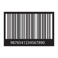 barcodes icon logo vector design template