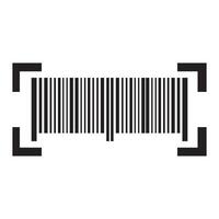 barcodes icon logo vector design template