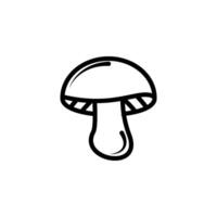 mushroom icon vector design template simple