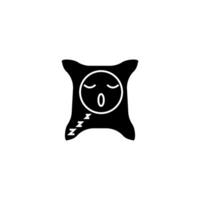 pillow icon vector design templates