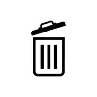 trash icon vector design templates