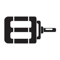 electric dynamo icon logo vector design template