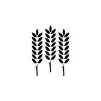 trigo icono vector diseño plantillas