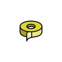 masking tape icon vector design templates