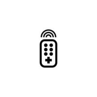 remote control icon vector design template