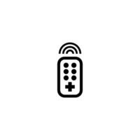 remote control icon vector design template