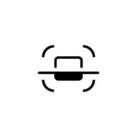 scan icon vector design templates
