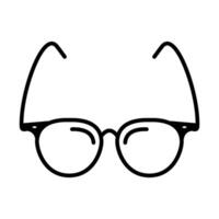 plantilla de diseño de vector de icono de gafas