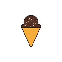 ice cream icon design vector templates