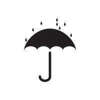 umbrella icon vector design template