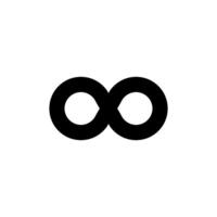infinity icon vector design template