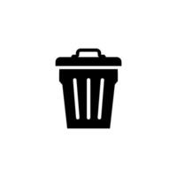 trash icon vector design templates