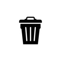 trash icon vector design templates