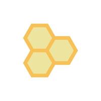 honey comb icon vector design template