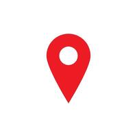 location  map pin icon vector design template