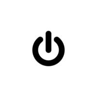 shutdown icon vector design template