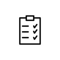 clipboard icon vector design template