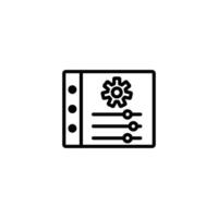 panel icon vector design templates