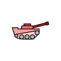 tank icon design vector templates