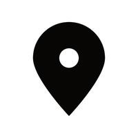 location  map pin icon vector design template