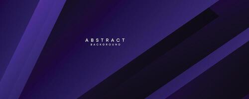 diagonal geometric overlay layer on an abstract dark purple banner design background. Contemporary graphic elements in the shape of squares. Makes a good cover, header, banner, brochure, or website vector