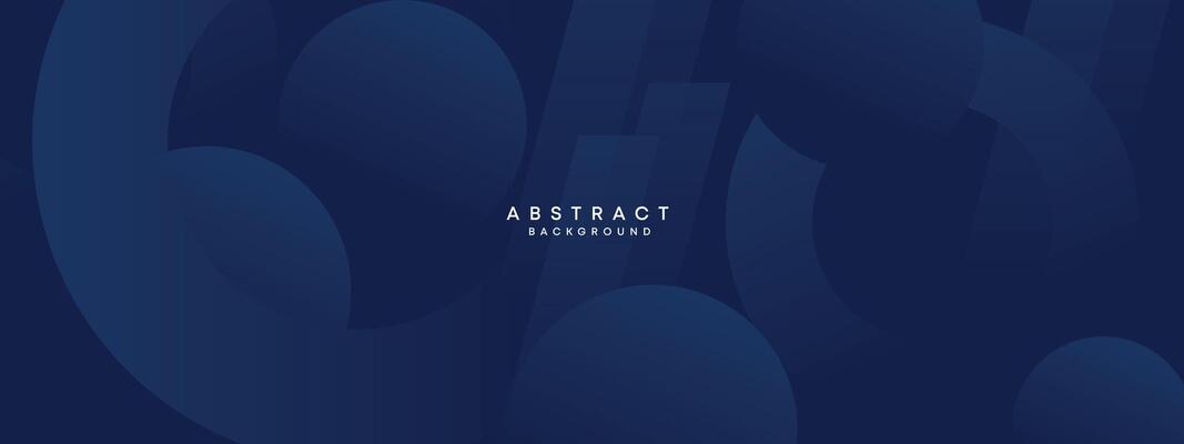 Abstract gradient dark navy blue web banner. dark blue light business banner design background. diagonal geometric pattern circle, and square shape for poster, cover, presentation, flyer, or header