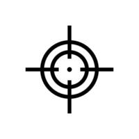 target icon vector design template