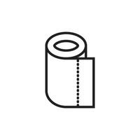 toilet tissue icon vector design templates